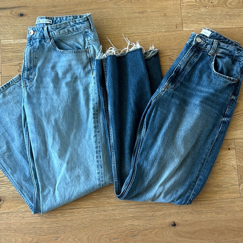 Women’s size 10 Zara jeans. Wore once.